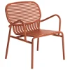 Petite Friture Week-end lounge chair, terracotta