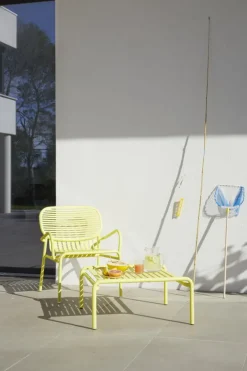Petite Friture Week-end lounge chair, yellow