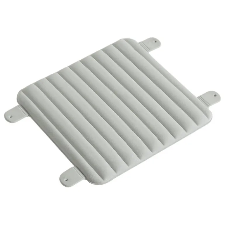 Petite Friture Week-end seat cushion, large, pearl grey