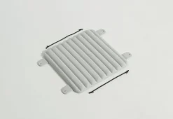 Petite Friture Week-end seat cushion, large, pearl grey