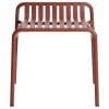 Petite Friture Week-end stool, brown red