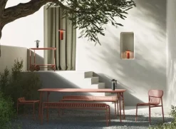 Petite Friture Week-end stool, terracotta