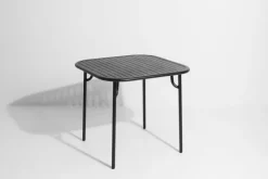 Petite Friture Week-end table, 85 x 85 cm, black
