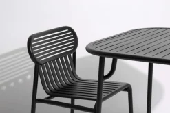 Petite Friture Week-end table, 85 x 85 cm, black