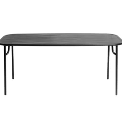 Petite Friture Week-end table, 85 x 180 cm, black