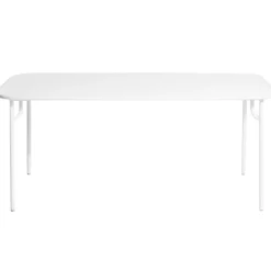 Petite Friture Week-end table, 85 x 180 cm, white
