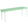 Petite Friture Week-end table, 85 x 220 cm, pastel green