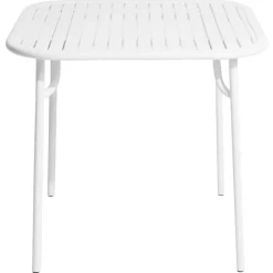 Petite Friture Week-end table, 85 x 85 cm, white
