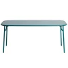 Petite Friture Week-end table, 85 x 180 cm, ocean blue