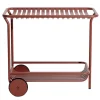 Petite Friture Week-end trolley, brown red