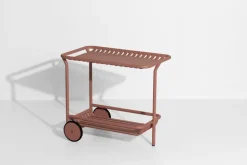 Petite Friture Week-end trolley, terracotta