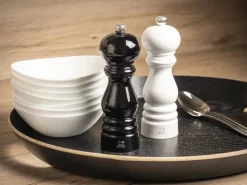 Peugeot Paris salt and pepper mills, 18 cm, glossy black - glossy white