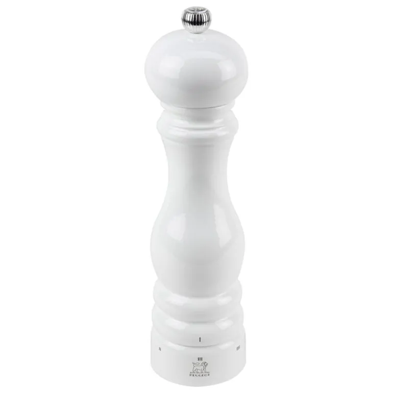 Peugeot Paris U'Select pepper mill, 30 cm, glossy white