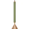 Pholc Apollo 39 pendant, forest - polished brass