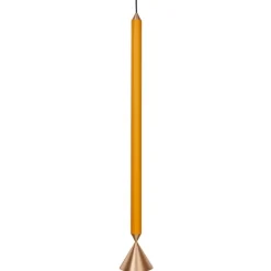 Pholc Apollo 79 pendant, honey gold - polished brass