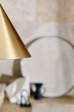 Pholc Apollo 79 pendant, honey gold - polished brass