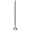 Pholc Apollo 59 pendant, light grey - aluminium