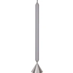 Pholc Apollo 59 pendant, light grey - aluminium