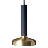 Pholc Blend 9 pendant LED, black-brass