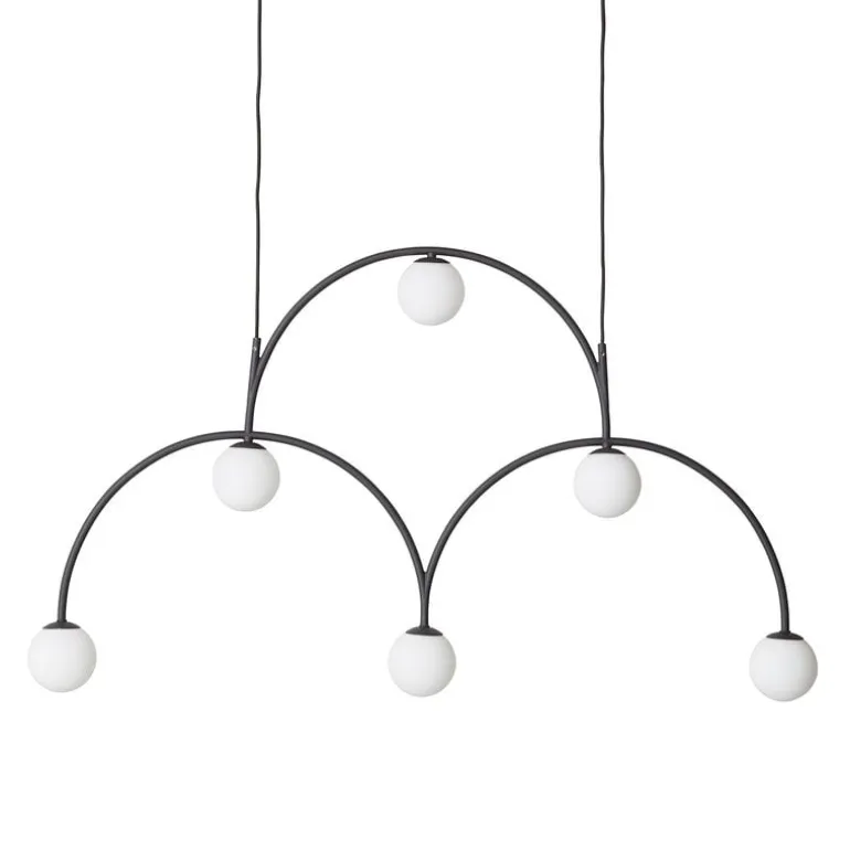 Pholc Bounce 116 pendant, black - opal