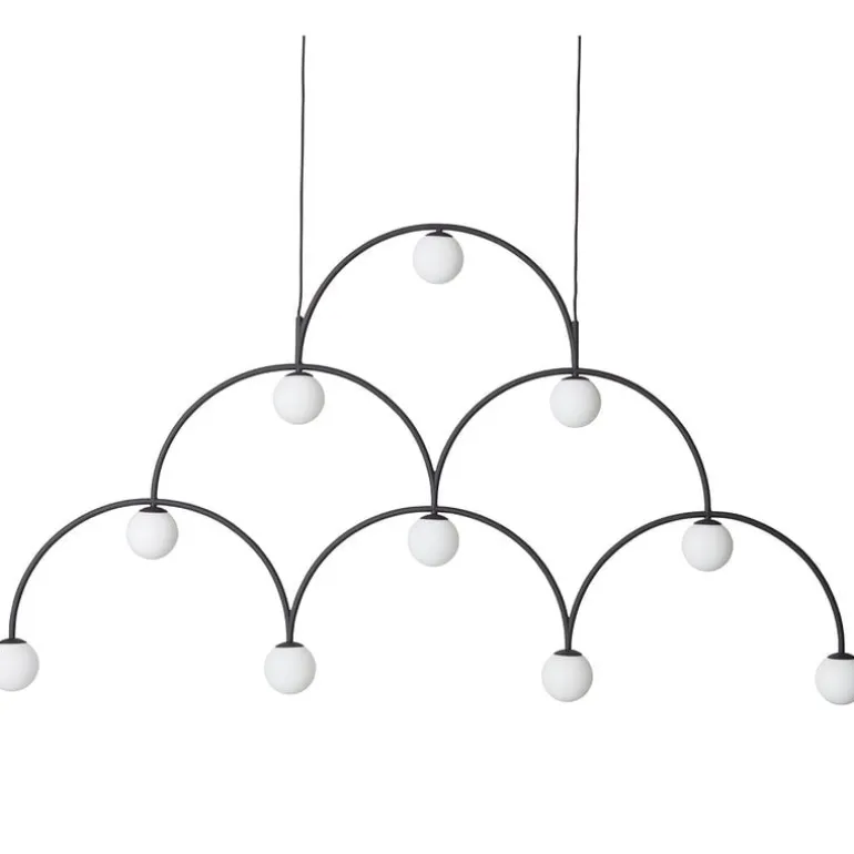 Pholc Bounce 169 pendant, black - opal