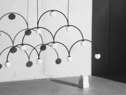 Pholc Bounce 169 pendant, black - opal