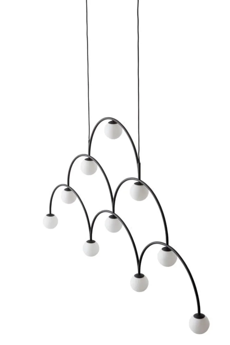 Pholc Bounce 169 pendant, black - opal