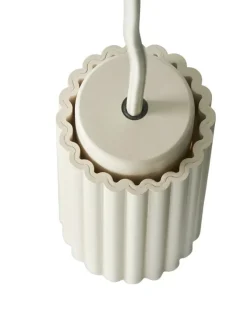 Pholc Donna 7 pendant, GU10, linen