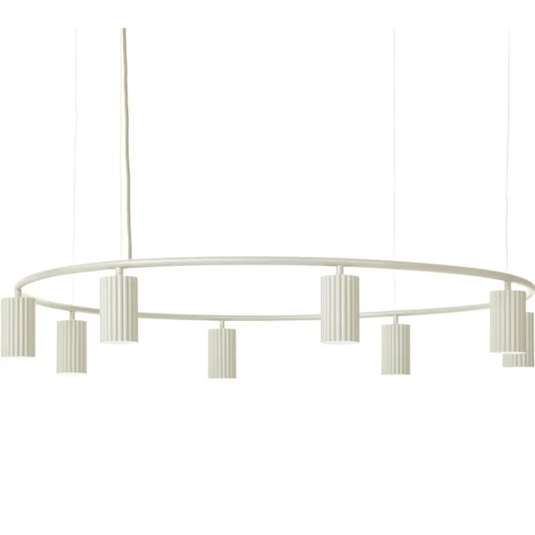 Pholc Donna Circle 100 pendant, linen