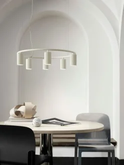 Pholc Donna Circle 60 pendant, linen