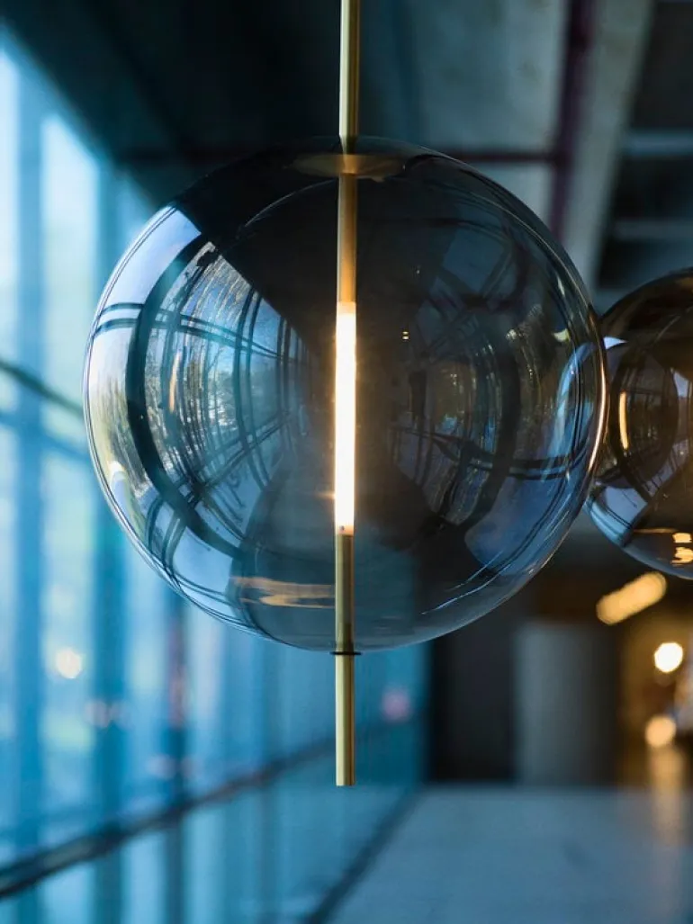 Pholc Kandinsky 45 pendant, smoked grey