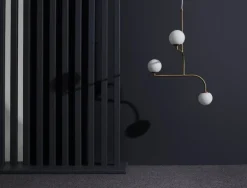 Pholc Mobil 70 pendant, brass