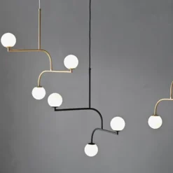 Pholc Mobil 70 pendant, brass