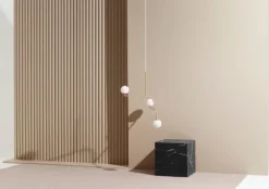 Pholc Mobil 70 pendant, brass