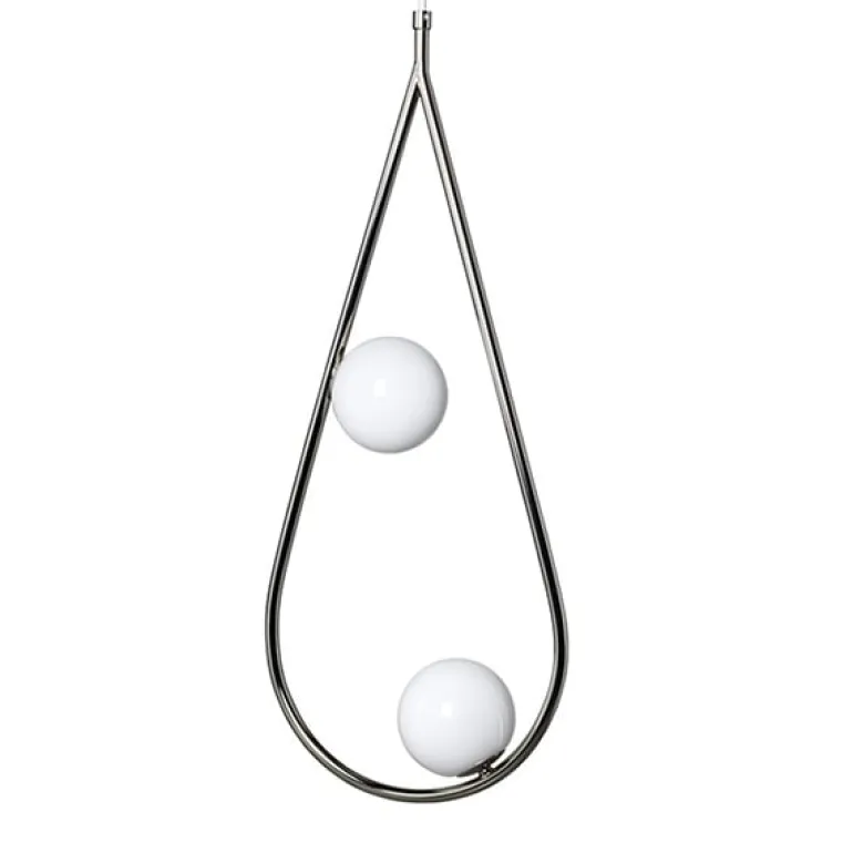 Pholc Pearls 65 pendant, nickel