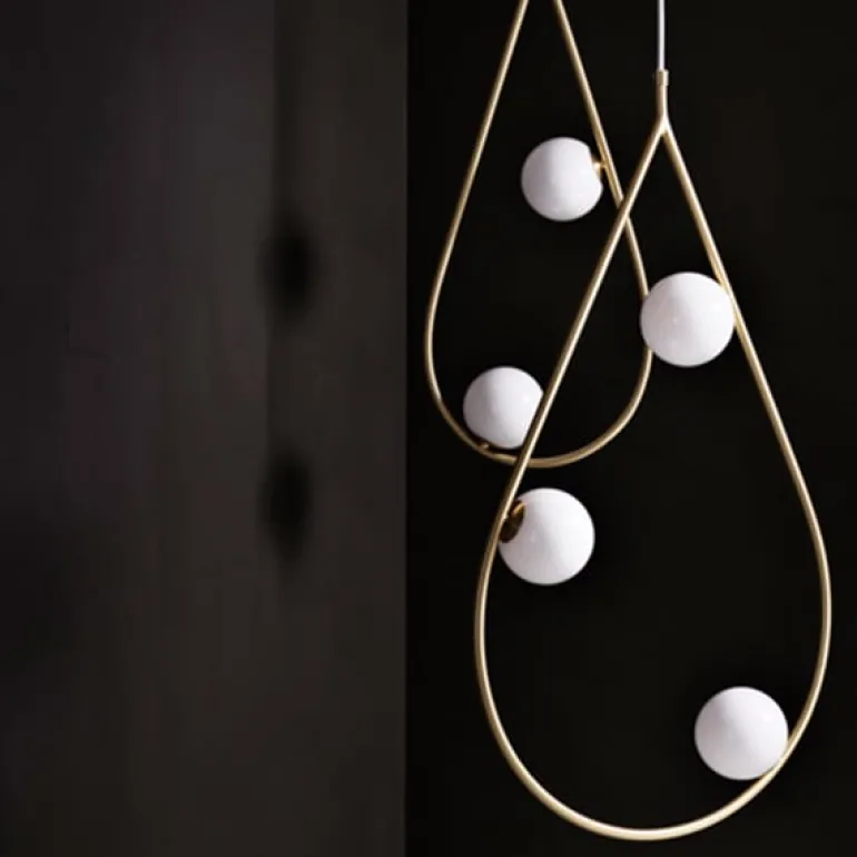 Pholc Pearls 65 pendant, nickel