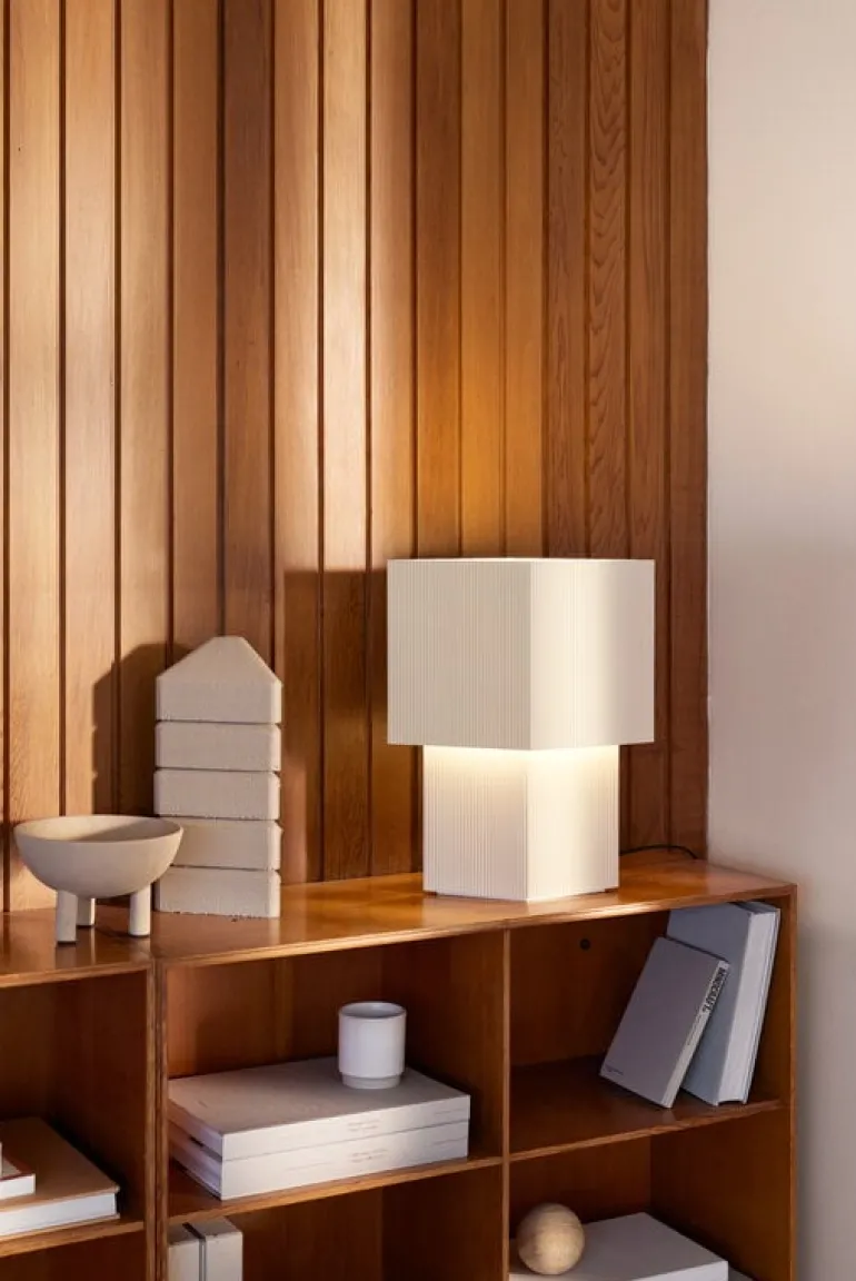 Pholc Romb 36 table lamp, cotton