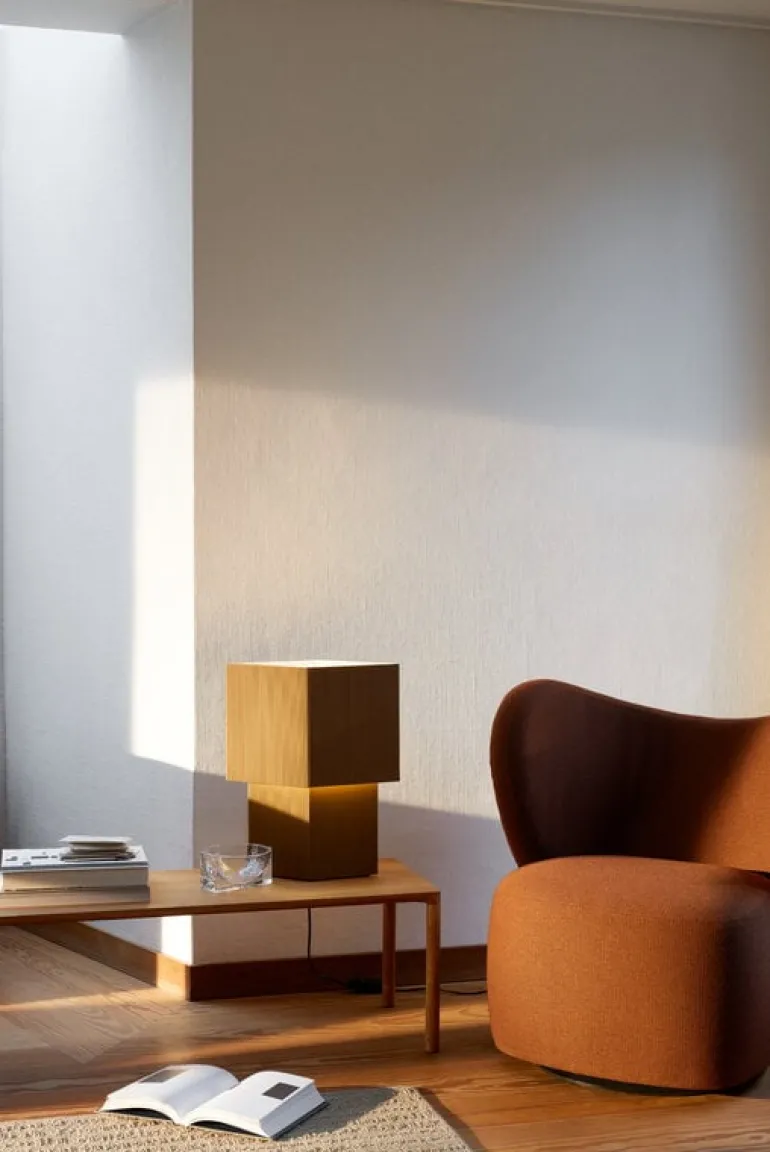 Pholc Romb 48 table lamp, cumin