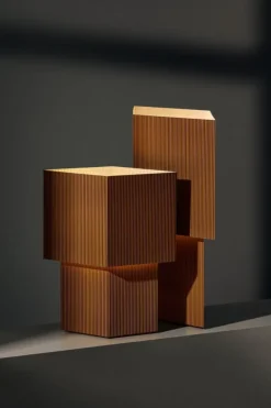 Pholc Romb 48 table lamp, cumin