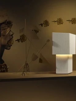 Pholc Romb Mini table lamp, cotton