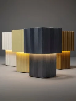 Pholc Romb Mini table lamp, cotton