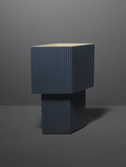 Pholc Romb Mini table lamp, blue stone