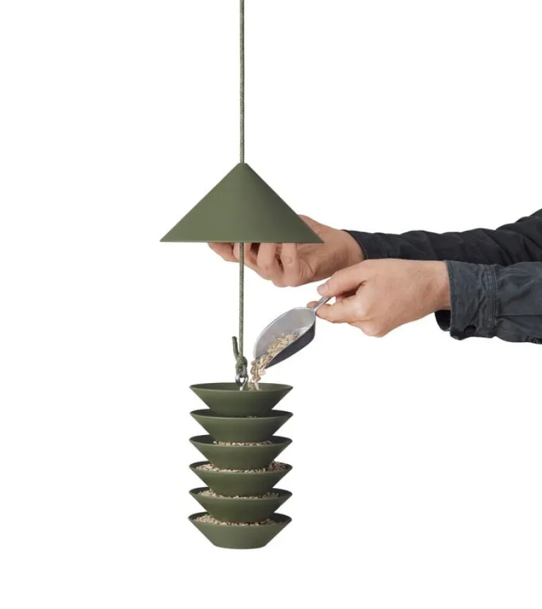 Pidät Bird Silo feeder, green