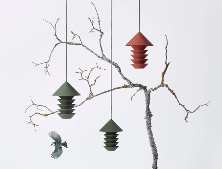 Pidät Bird Silo feeder, green