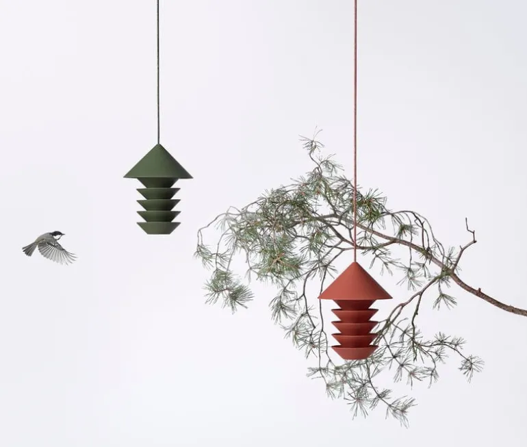 Pidät Bird Silo feeder, green