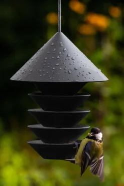 Pidät Bird Silo feeder, slate