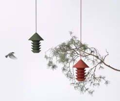 Pidät Bird Silo feeder, terracotta