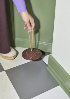 Pidät Stop doorstop, brown