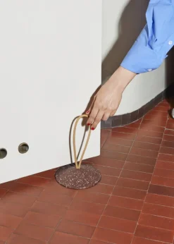 Pidät Stop doorstop, brown