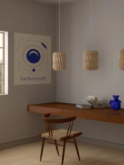 Pilke Lights Pilke Signature 18 pendant, birch